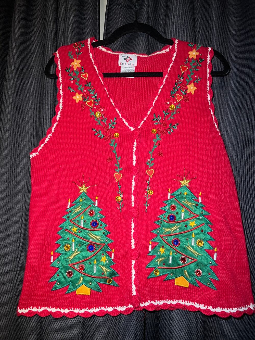 Ugly Christmas Sweater Xmas Vest Size Small